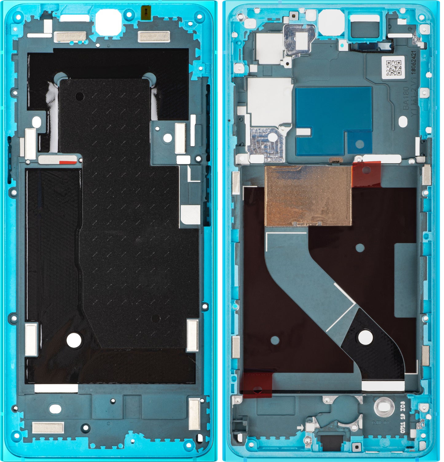 Ohišje sredine HMD Skyline, Modra (Blue Topaz), Service Pack HQ25201007GY0