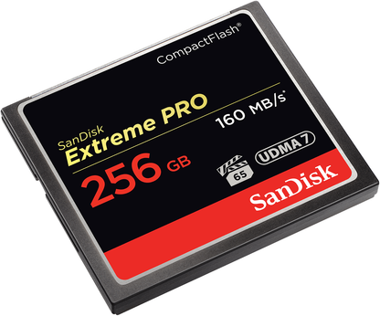 Spominska kartica CompactFlash SanDisk Extreme Pro, 256Gb, UDMA 7 SDCFXPS-256G-X46