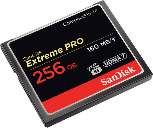 Spominska kartica CompactFlash SanDisk Extreme Pro, 256Gb, UDMA 7 SDCFXPS-256G-X46