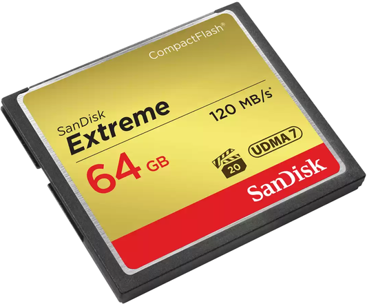 Spominska kartica CompactFlash SanDisk Extreme, 64Gb, UDMA 7 SDCFXSB-064G-G46