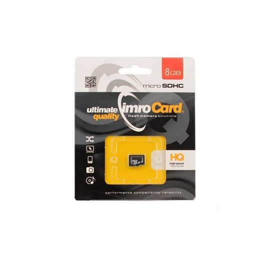 MicroSDHC pomnilniška kartica Imro, 8Gb, razred 10