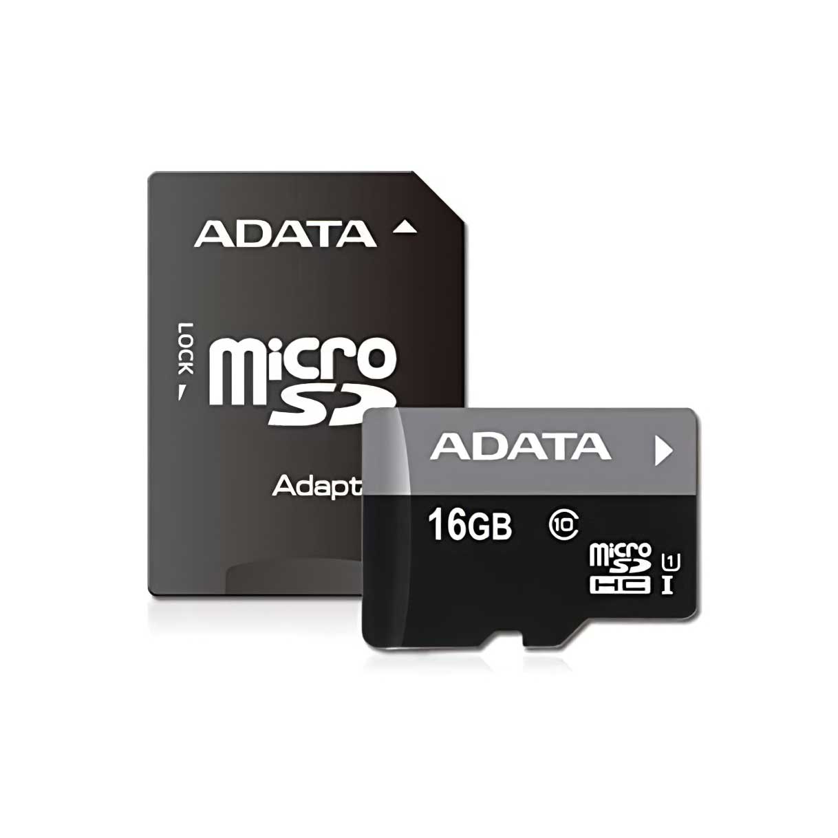 Spominska kartica microSDHC Adata Premier, 16 GB, razred 10 / UHS-1 U1, z adapterjem AUSDH16GUICL10-RA1 