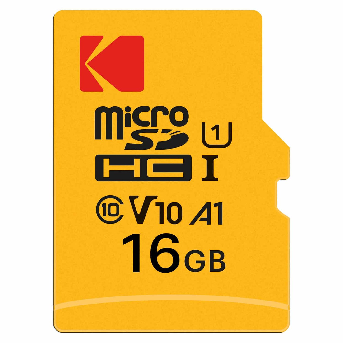 Spominska kartica microSDHC Kodak Premium Performance, 16Gb, Razred 10 / UHS-1 U1, Z adapterjem EKMSDM16GHC10K