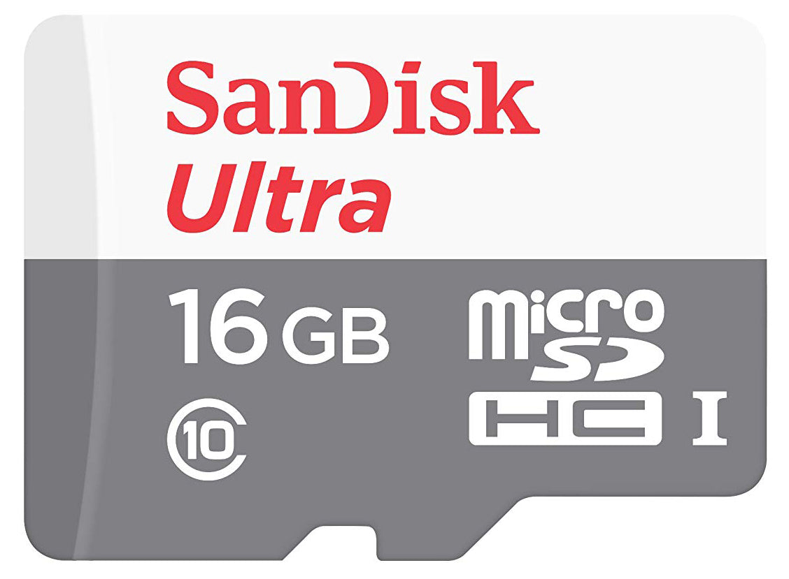 Spominska kartica microSDHC SanDisk Ultra, 16Gb, Razred 10 SDSQUNS-016G-GN3MN
