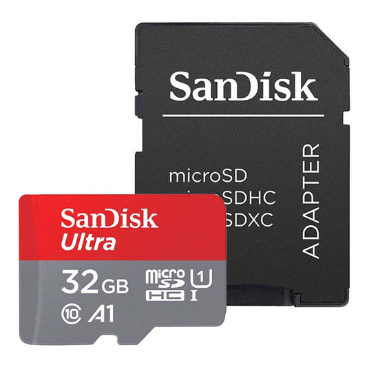 Spominska kartica microSDHC SanDisk Ultra Android A1, 32Gb, Razred 10 / UHS-1 U1, Z adapterjem SDSQUA4-032G-GN6MA