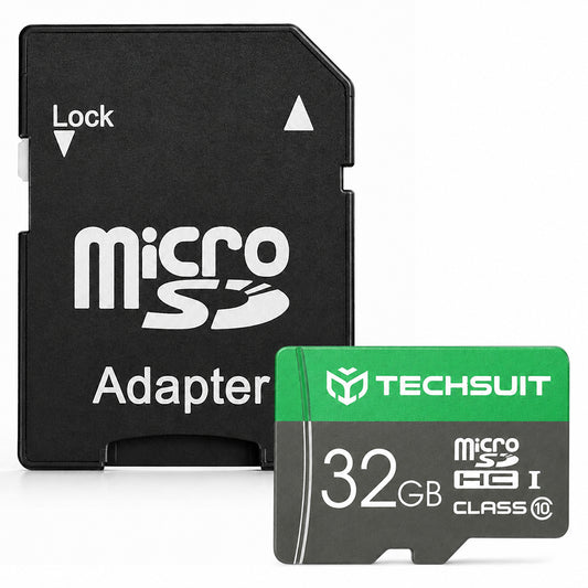 Pomnilniška kartica microSDHC Techsuit THCM11, 32 GB, razred 10, z adapterjem