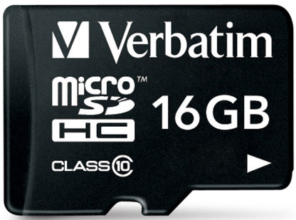 MicroSDHC pomnilniška kartica Verbatim, 16 GB, razred 10 / UHS-1 U1, z adapterjem 44082
