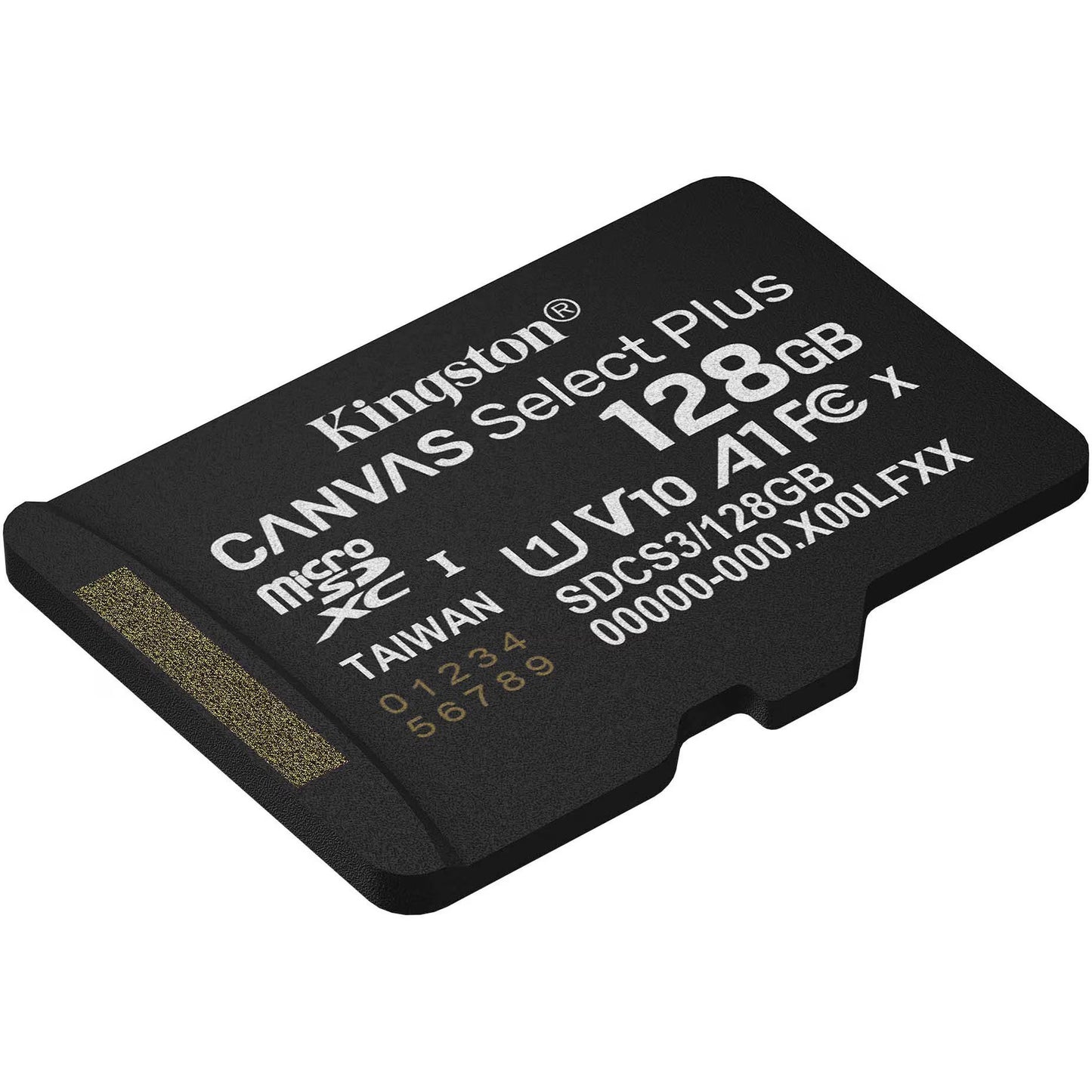 Spominska kartica microSDXC Kingston Canvas Select Plus Android A1, 128Gb, Razred 10 / UHS-1 U1 SDCS3/128GBSP