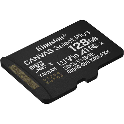 Spominska kartica microSDXC Kingston Canvas Select Plus Android A1, 128Gb, Razred 10 / UHS-1 U1 SDCS3/128GBSP