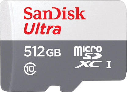 Spominska kartica microSDXC SanDisk Ultra, 512Gb, Razred 10 SDSQUNR-512G-GN3MN