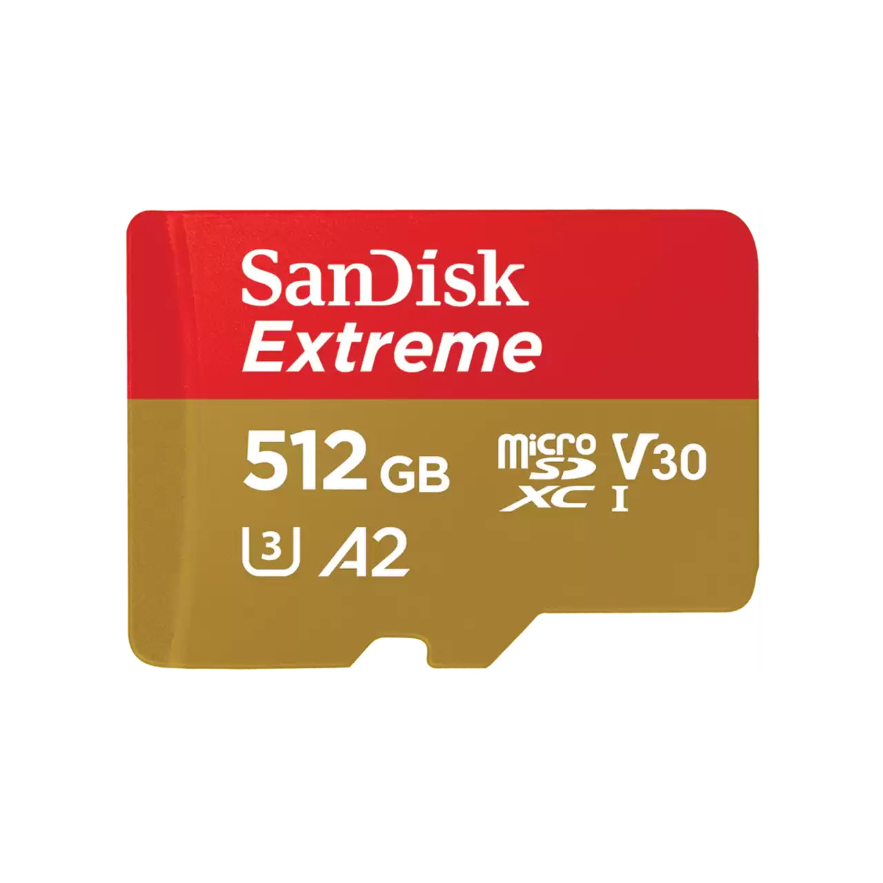 Spominska kartica microSDXC SanDisk Extreme, 512Gb, Razred 10 / UHS-1 U3 SDSQXAV-512G-GN6MN