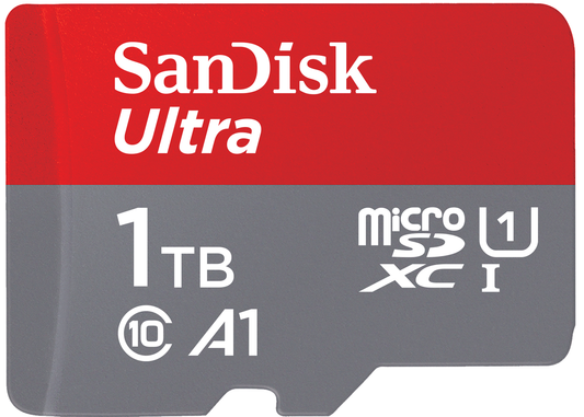 Spominska kartica microSDXC SanDisk Ultra Android A1, 1TB, Razred 10 / UHS-1 U1 SDSQUAC-1T00-GN6MN