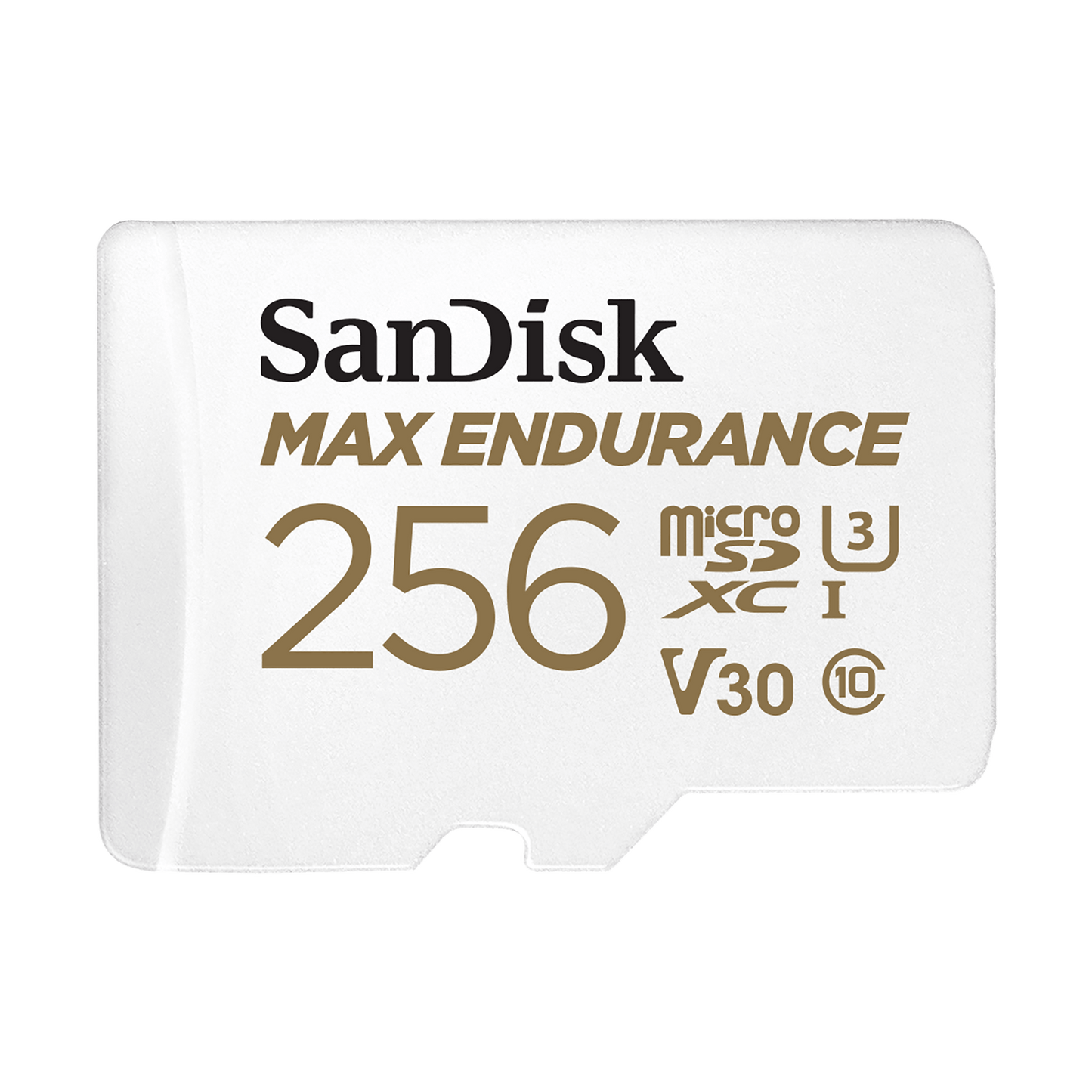 Pomnilniška kartica microSDXC SanDisk MAX Endurance, 256Gb, Razred 10 / UHS-1 U3, Z adapterjem SDSQQVR-256G-GN6IA
