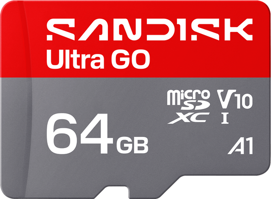 Kartica za pomnilnik microSDXC SanDisk Ultra GO Android A1, 64Gb, Razred 10 / UHS-1 U1 SDSQUGN-064G-GN6MN