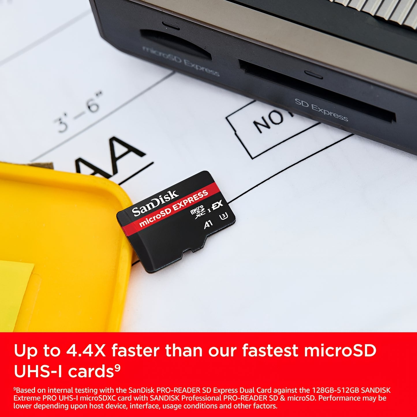 Spominska kartica microSDXC SanDisk Express, 128Gb, Razred 10 / UHS-1 U3 SDSQXFN-128G-GN4NN