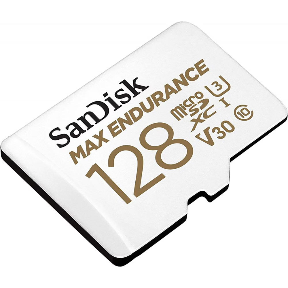 Spominska kartica microSDXC SanDisk MAX Endurance, 128Gb, Razred 10 / UHS-1 U3, Z adapterjem SDSQQVR-128G-GN6IA