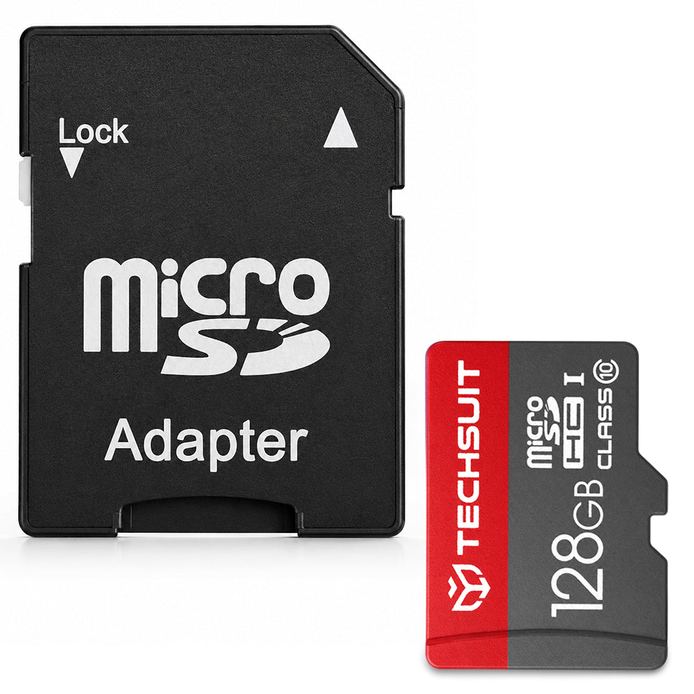 Pomnilniška kartica microSDXC Techsuit THCM26, 128Gb, Razred 10, z adapterjem