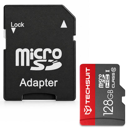 Pomnilniška kartica microSDXC Techsuit THCM26, 128Gb, Razred 10, z adapterjem
