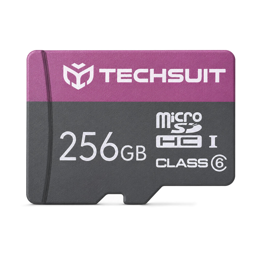 Pomnilniška kartica microSDXC Techsuit THCM27, 256Gb, razred 6, z adapterjem