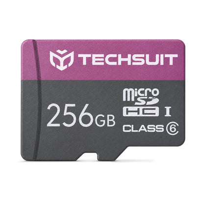 Pomnilniška kartica microSDXC Techsuit THCM27, 256Gb, razred 6, z adapterjem