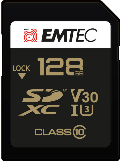 Spominska kartica SDXC Emtec SpeedIn Pro, 128Gb, Razred 10 / UHS-1 U3 ECMSD128GXC10SP