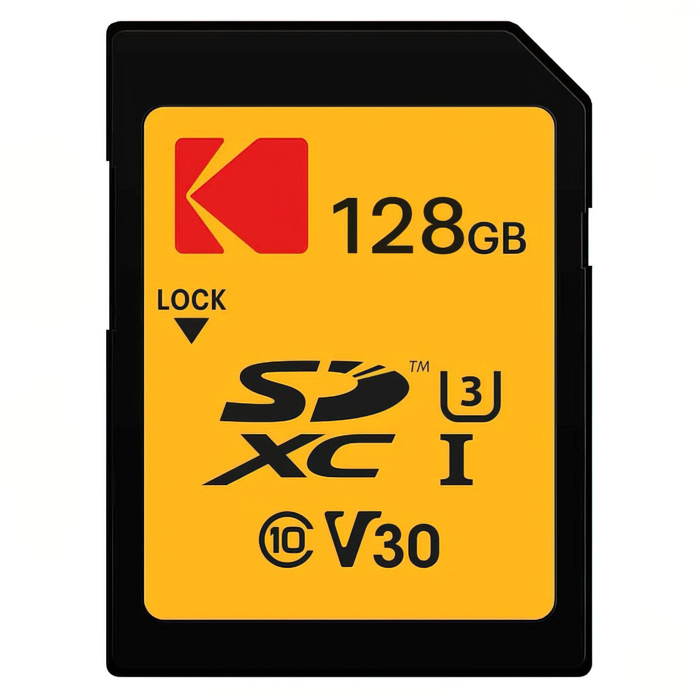 Spominska kartica SDXC Kodak, 128Gb, Razred 10 / UHS-1 U3 EKMSD128GXC10HPRK