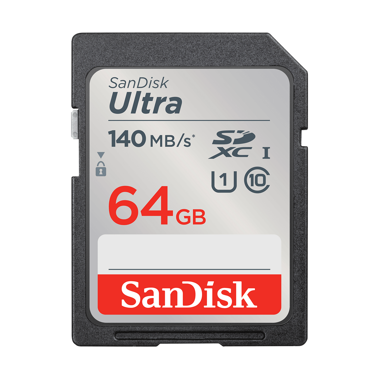 Spominska kartica SDXC SanDisk Ultra, 64Gb, Razred 10 / UHS-1 U1 SDSDUNB-064G-GN6IN
