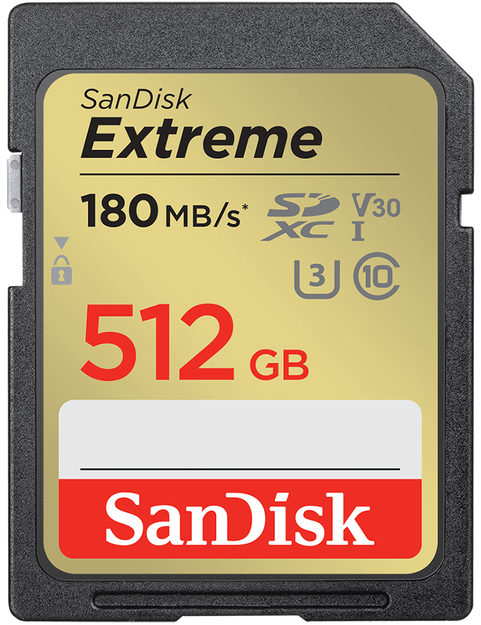 SDXC pomnilniška kartica SanDisk Extreme, 512GB, razred 10 / UHS-1 U3 SDSDXVV-512G-GNCIN