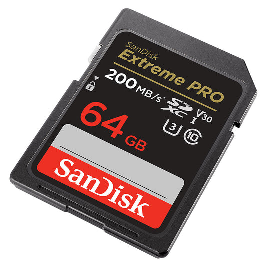 Spominska kartica SDXC SanDisk Extreme Pro, 64Gb, Razred 10 / UHS-1 U3 SDSDXXU-064G-GN4IN