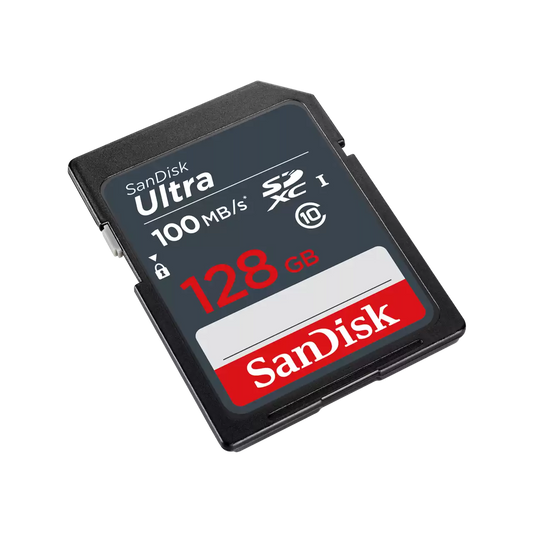 Spominska kartica SDXC SanDisk Ultra, 128Gb, Razred 10 SDSDUNR-128G-GN3IN
