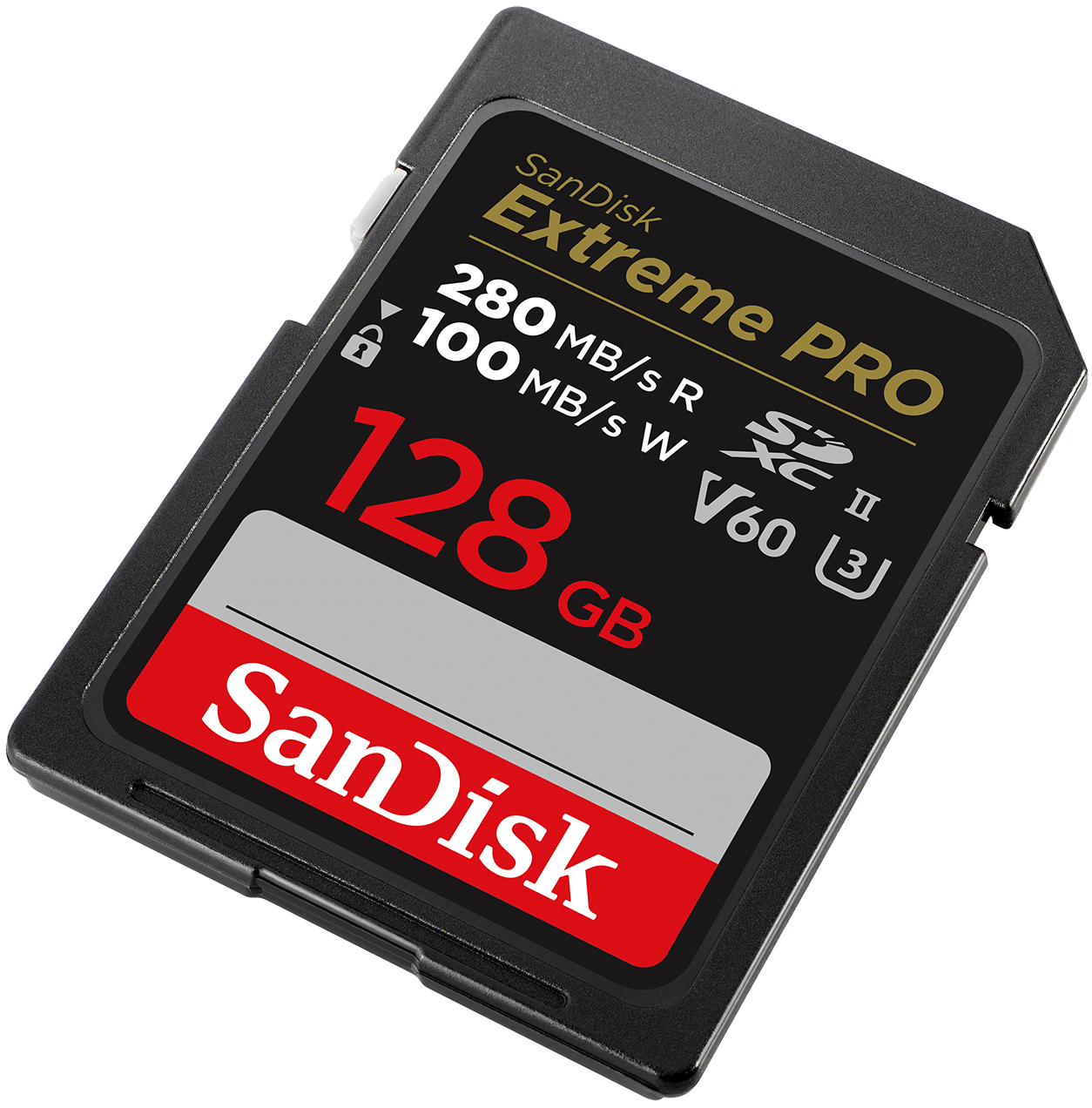 SanDisk Extreme Pro SDXC Memory Card, 128GB, Class 10 / UHS-2 U3 SDSDXEP-128G-GN4IN