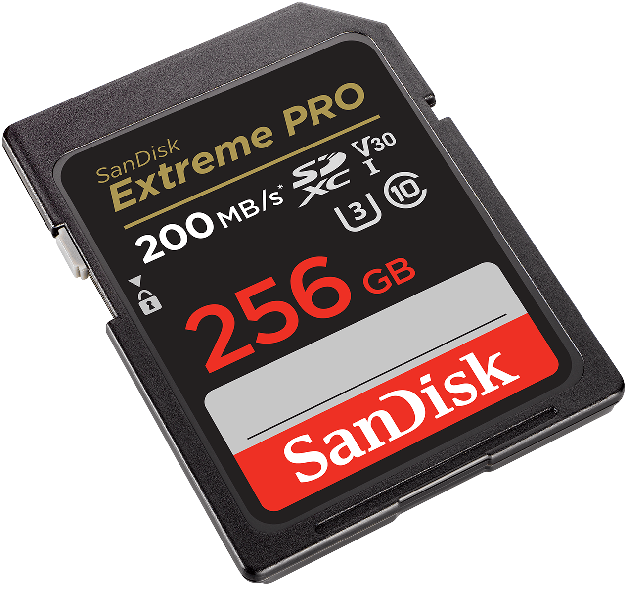 SDXC pomnilniška kartica SanDisk Extreme Pro, 256GB, razred 10 / UHS-1 U3 SDSDXXD-256G-GN4IN