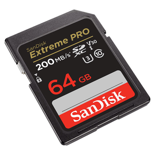 Spominska kartica SDXC SanDisk Extreme Pro, 64Gb, Razred 10 / UHS-1 U3 SDSDXXU-064G-GN4IN