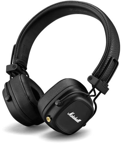 Brezžične slušalke Bluetooth Marshall Major IV, A2DP, črne
