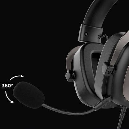 Slušalke za igranje 3.5mm HAVIT H2002D, 2m, Rdeče