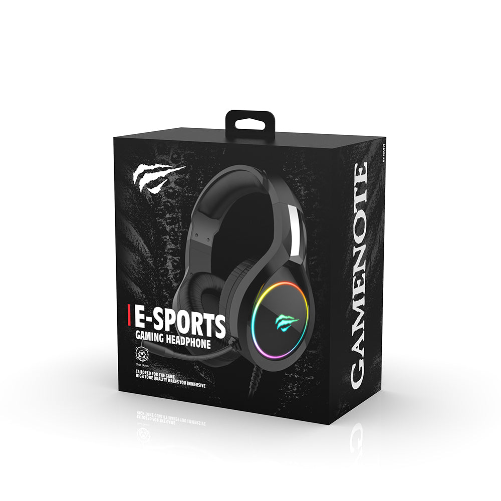 Slušalke za igranje 3.5mm HAVIT H2002D, 2m, Roza