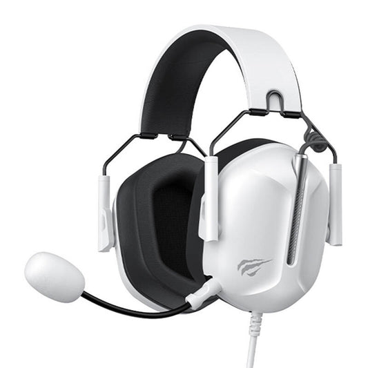HAVIT H2033d 3.5mm Gaming Headphones, 2.2m, White