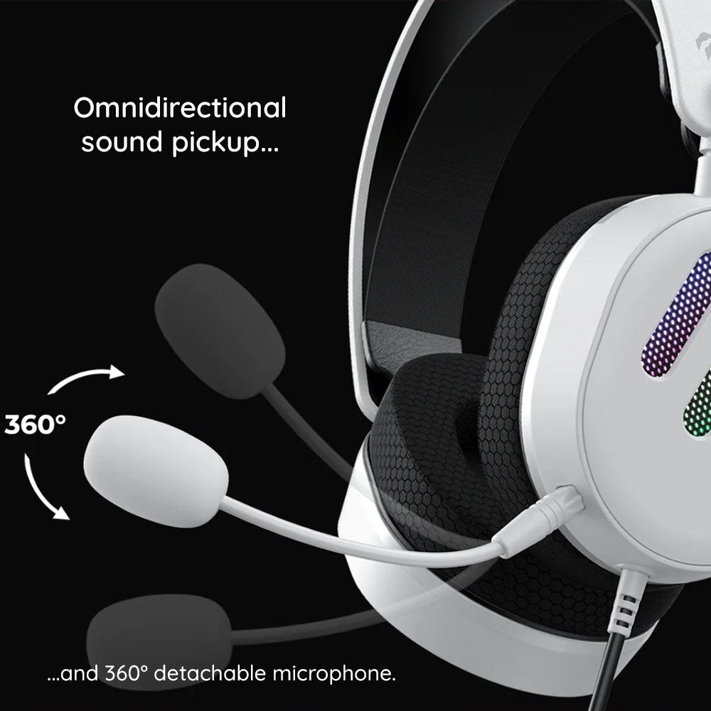 Slušalke za igranje USB HAVIT H2038U, 2m, črne