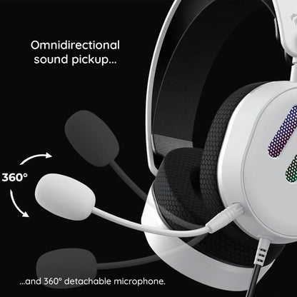 Slušalke za igranje USB HAVIT H2038U, 2m, črne