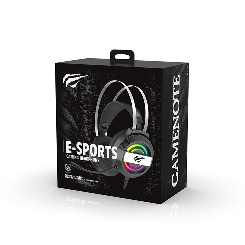 Gaming slušalke USB HAVIT H2230U, 1.8m, bele