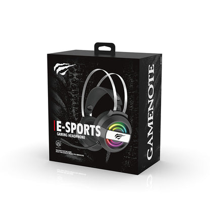 Gaming slušalke USB HAVIT H2230U, 1.8m, bele