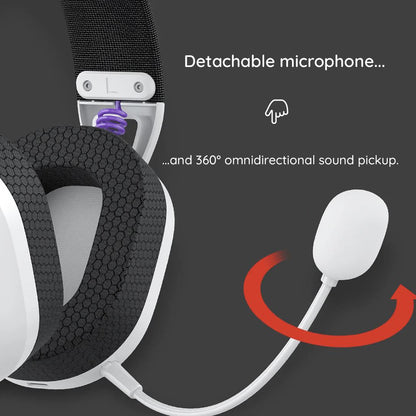 Brezžične igralne slušalke HAVIT Fuxi-H3, sive