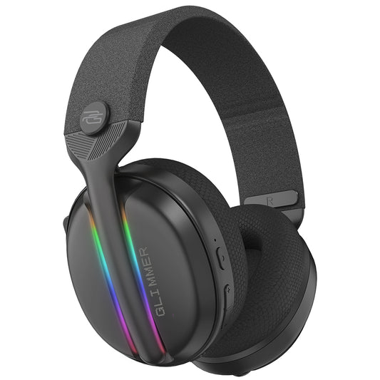 Slušalke Gaming Wireless Proove Glimmer, RGB, BT / Wi-FI / Wired, Črne WHGL00022001