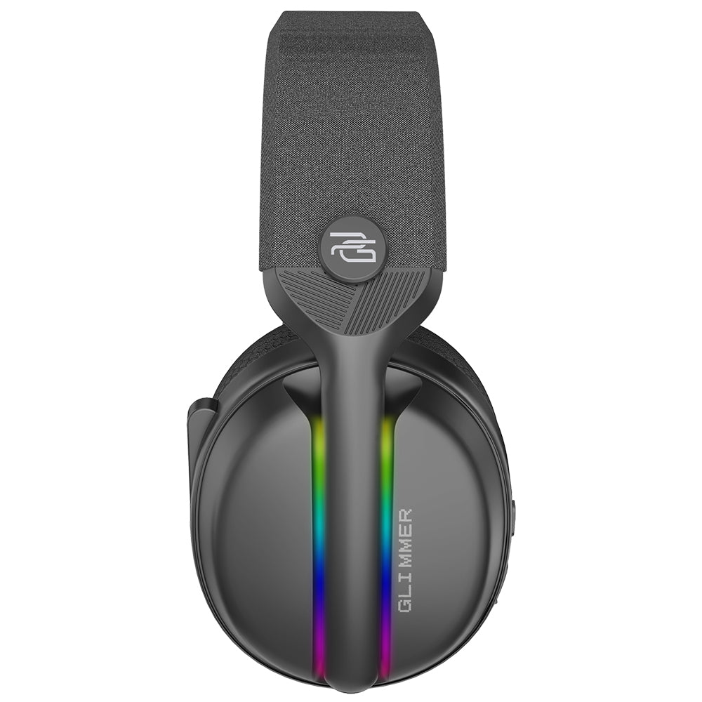 Slušalke Gaming Wireless Proove Glimmer, RGB, BT / Wi-FI / Wired, Črne WHGL00022001