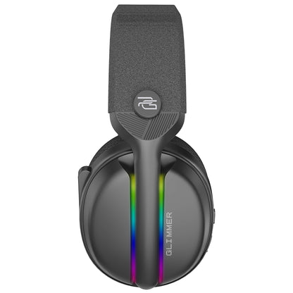 Slušalke Gaming Wireless Proove Glimmer, RGB, BT / Wi-FI / Wired, Črne WHGL00022001