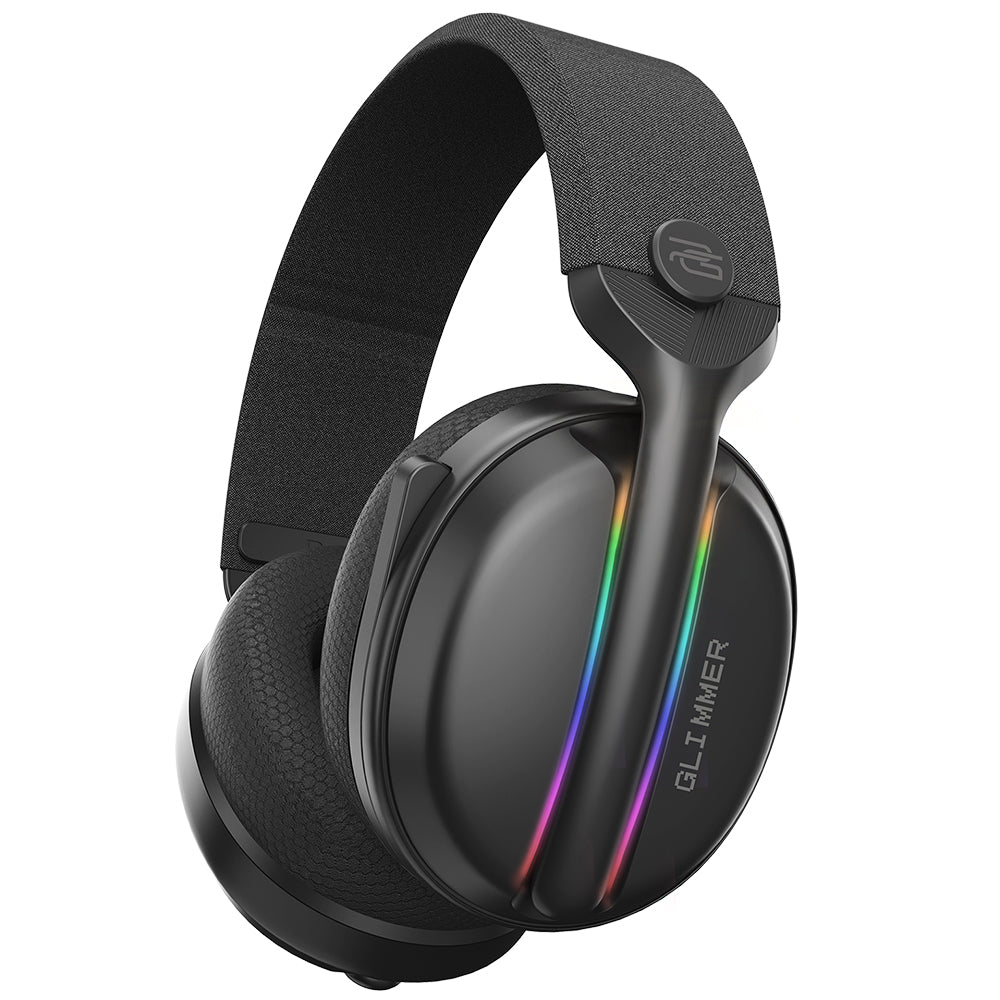 Slušalke Gaming Wireless Proove Glimmer, RGB, BT / Wi-FI / Wired, Črne WHGL00022001