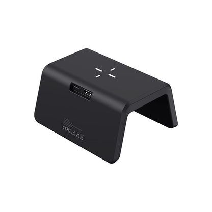 Digitalna ura HAVIT W320 z brezžičnim polnjenjem QI, črna