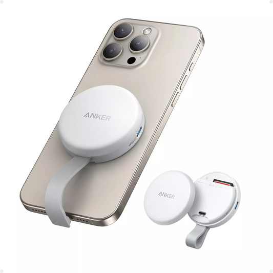 Čitalec kartic USB-C Anker MagGo za Apple iPhone USB-C, SD - microSD, Bel A83D1G21