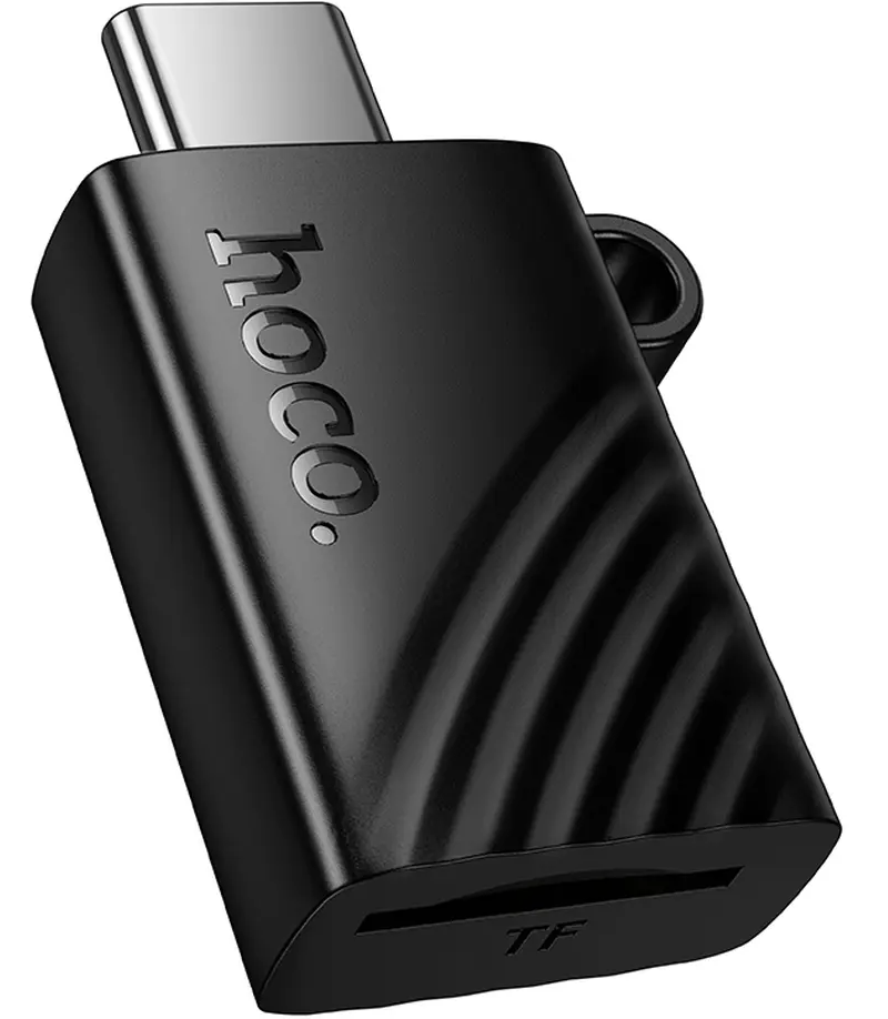 USB-C bralnik kartic HOCO HB53, microSD, črn
