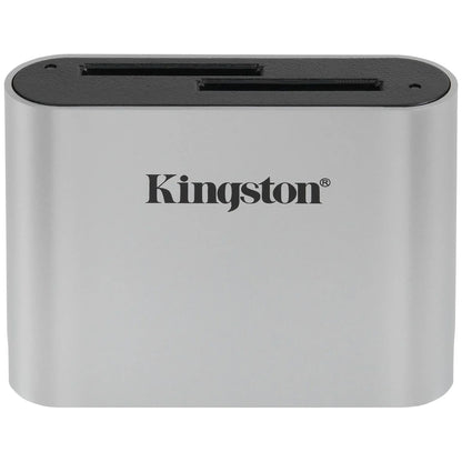 Bralnik kartic USB-C Kingston Workflow, Dual SD, Siv WFS-SD